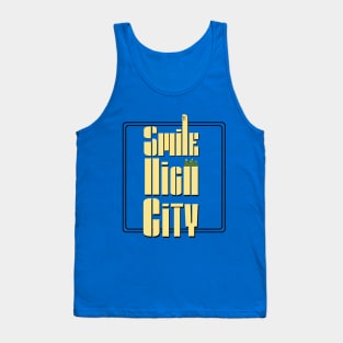 Smile High City - The Typography Tank Top